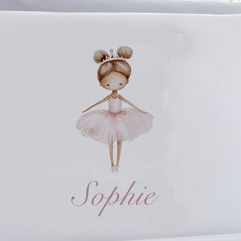 Personalised Ballerina Pillowcase, 2 of 3