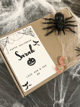 Personalised Halloween Gummy Sweets Letterbox Gift, 3 of 4