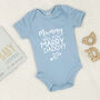 Mummy, Will You Marry Daddy Proposal Babygrow, thumbnail 3 of 8
