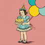‘100 Birthday Girl’ 100th Milestone Birthday Card, thumbnail 2 of 4