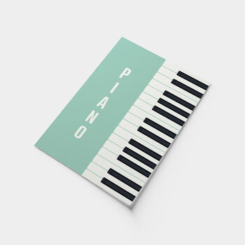 Piano Print | Instrument Music Poster, 5 of 12