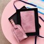 Personalised Leather Travel Set Gift Box, thumbnail 3 of 7