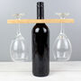 Personalised Wine Glass And Bottle Holder, thumbnail 3 of 3