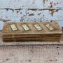Grandad Gift; Wooden Large Domino Set, thumbnail 2 of 6