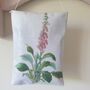 Lavender Sachet Hanging Decoration With Foxglove Print, thumbnail 8 of 8