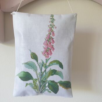 Lavender Sachet Hanging Decoration With Foxglove Print, 8 of 8