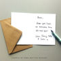 'Rabbit Thank You' Greeting Card, thumbnail 2 of 2