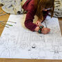 Giant Halloween Colouring Poster, thumbnail 1 of 12