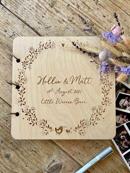 Personalised Wedding Guest Book, 2 of 2