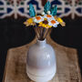 Glass Sunflower Bouquet With Ceramic Vase, thumbnail 7 of 12