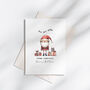 Ho Ho Santa Personalised Christmas Card, thumbnail 3 of 3