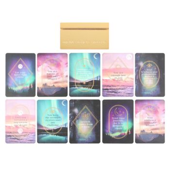 Positive Affirmation Cards Set Wellness Gifts, 4 of 6