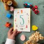 Personalised Age Number Birthday Card, thumbnail 5 of 9