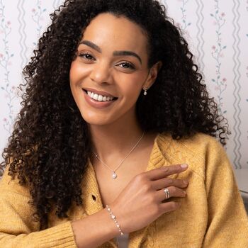 Sterling Silver And Freshwater Pearl Drop Earrings, 5 of 6