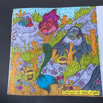 Calm Over Chaos Adult Colouring Book, 4 of 12