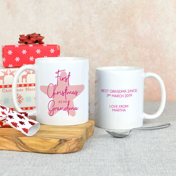 Granny First Christmas Mug, 2 of 4