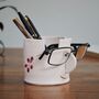Ceramic Flower Pencil And Glasses Holder Stand, thumbnail 1 of 6