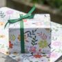 Birthday Floral Wrapping Paper, thumbnail 1 of 3
