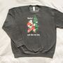 Personalised Festive Rock 'N' Roll Santa Christmas Jumper, thumbnail 4 of 5