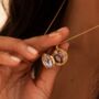Personalised Round 18 K Gold Plated Locket With Diamond, thumbnail 6 of 12