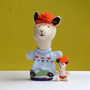 Hand Knitted Pocket Puppets In Organic Cotton, 11 of 12