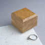 Handmade Wooden Engagement Ring Box, thumbnail 5 of 8