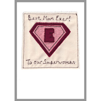 Personalised Superhero Thank You Card For Her, 7 of 12