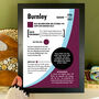 Personalised Print 80th Birthday Gift For Football Fans, thumbnail 2 of 7