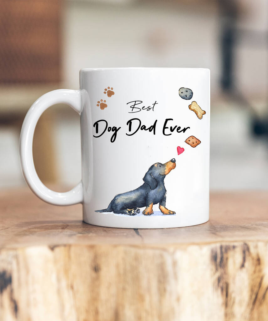 Best dog 2024 dad ever mug