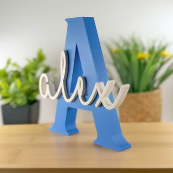 Personalised Desk Name Sign, 3 of 4