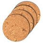 Round Natural Cork Placemat Set Of Four Natural, thumbnail 1 of 2