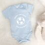 Personalised Football Daddy And Baby Babygrow, thumbnail 5 of 10