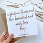 Special Wedding Anniversary Card | Husband Or Wife, thumbnail 4 of 5
