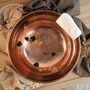Handmade Verdigris Solid Copper Foot Spa Soaking Pedicure Bowl, 400 Mm Diameter, thumbnail 6 of 12