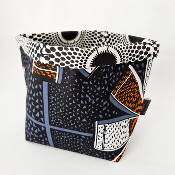 African Print Basket Pots | Deji Print, 4 of 4
