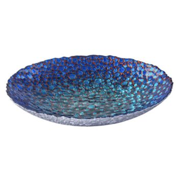Marine Blues Mosaic Glass Bowl, 6 of 7