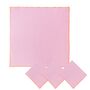 Soft Napkins With Embroidery Pink/Orange • Set Of Four, thumbnail 2 of 5