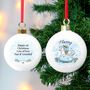 Personalised Christmas Tree Bauble's For Boys And Girls, thumbnail 2 of 3