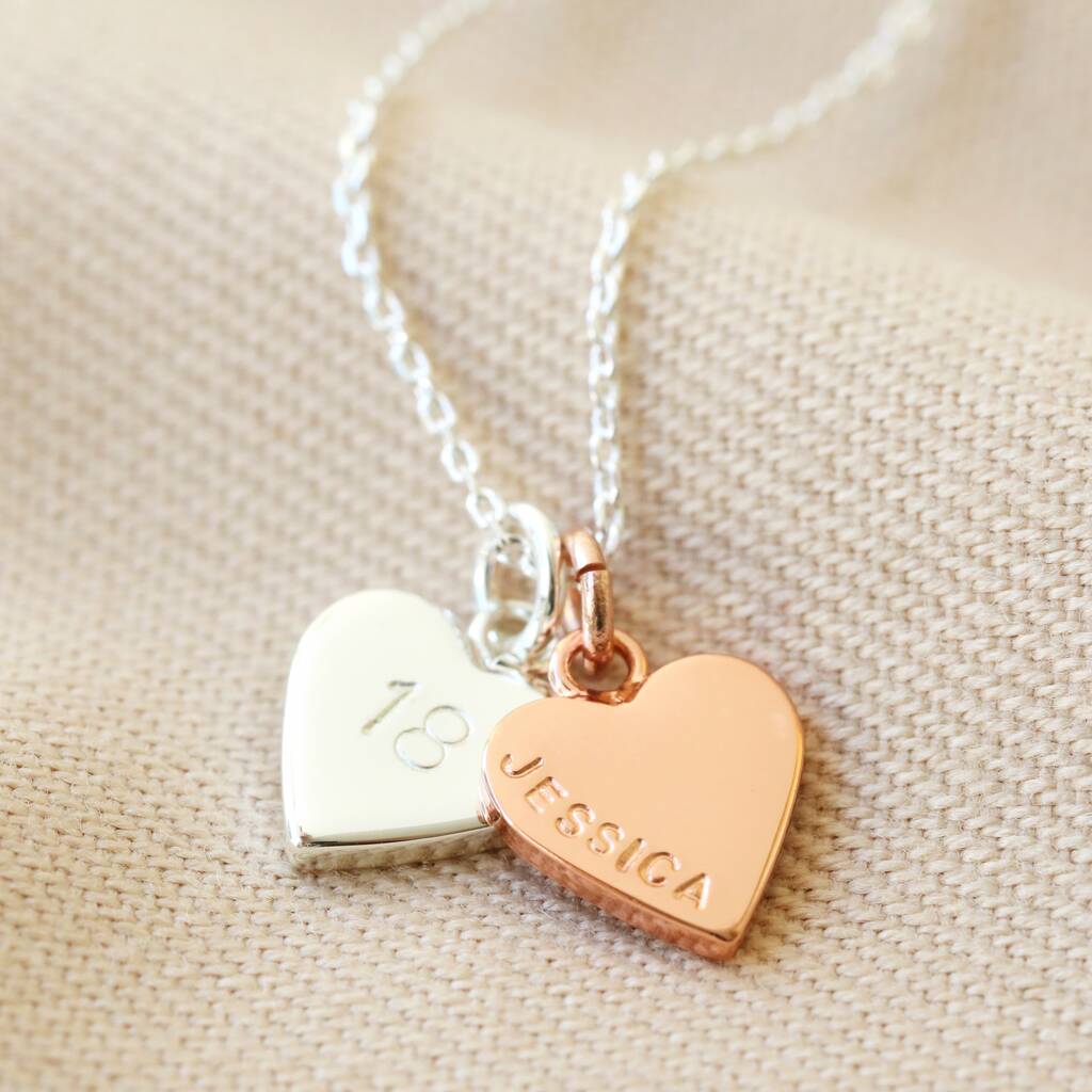 Personalised 18th Birthday Charm Necklace By Lisa Angel