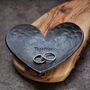 Personalised Steel Heart Dish, 11th Anniversary Gift, thumbnail 1 of 10