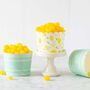Light Blue And Yellow Party Food Cups X 50, thumbnail 1 of 2