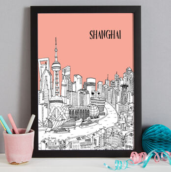 Personalised Shanghai Print, 10 of 10