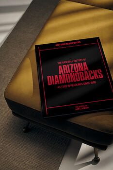 Arizona Diamondbacks Personalised Gift Baseball Newspaper History Book, 10 of 10