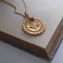 Compass Grande Necklace In Silver Or Gold, thumbnail 1 of 9
