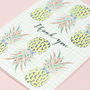 Pineapple 'Thank You' Card, thumbnail 2 of 3
