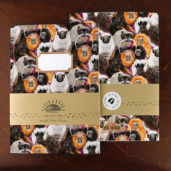 Troop Of Tamarins Print A5 Notebook, 5 of 9