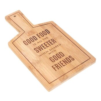 Sweeter When Shared Bamboo Serving Board, 4 of 4