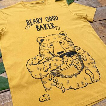 Baking Bear T Shirt, 2 of 4