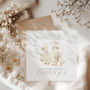 Personalised Family Of Four Geese Card New Baby Card, thumbnail 3 of 3