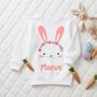 Personalised Easter Sweatshirt Rabbit, thumbnail 3 of 3